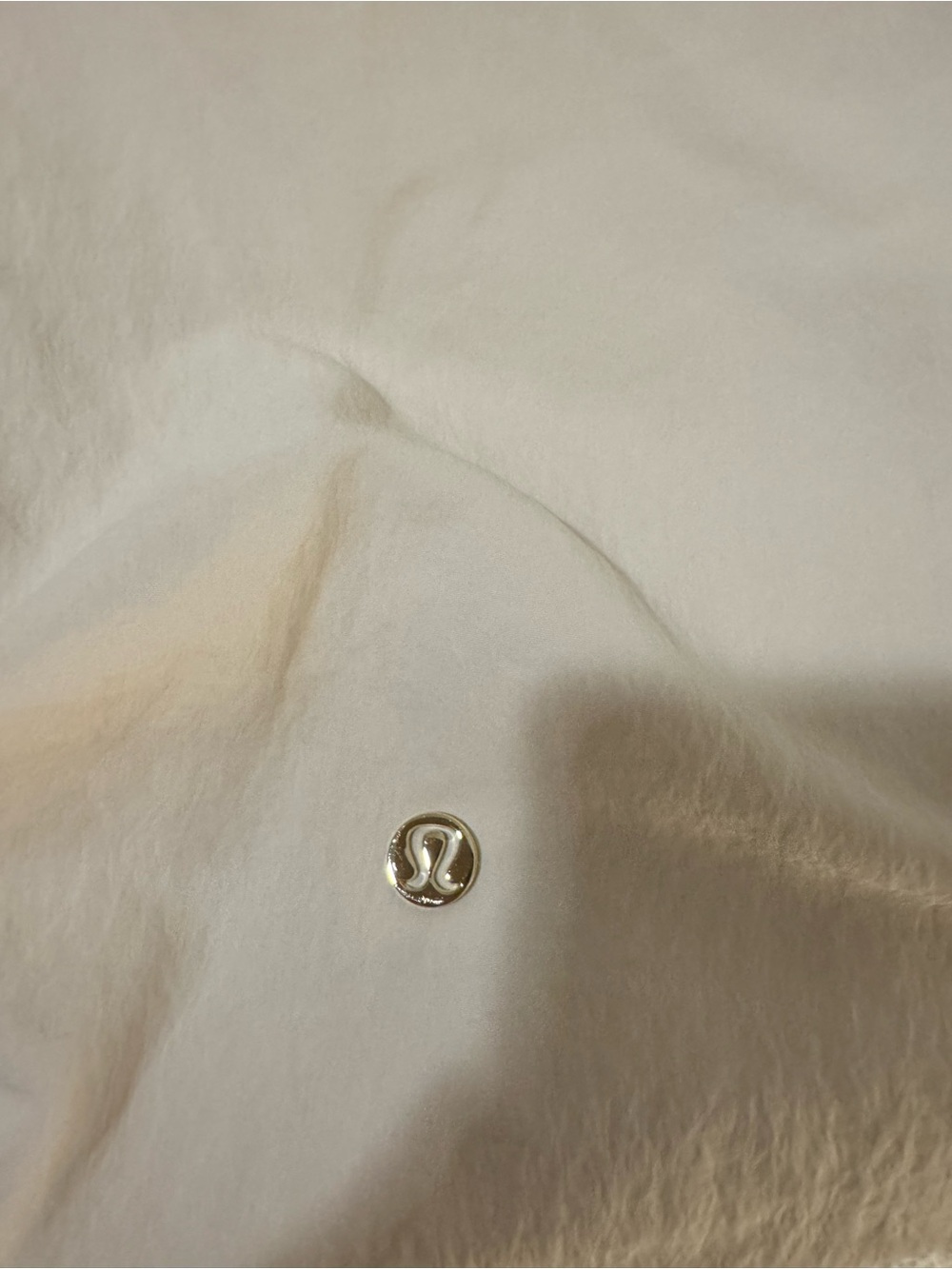 lululemon athletica Cream Shoulder Bag with Tan Trim and Gold Hardware - Picture 3 of 8